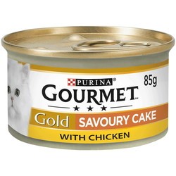 Корм для кошек Gourmet Gold Savoury Cake Chicken 24 pcs