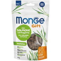 Корм для кошек Monge Gift Hairball Salmon with Catnip 60 g