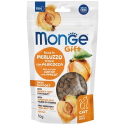 Корм для кошек Monge Gift Skin Support Codfish with Apricot 50 g