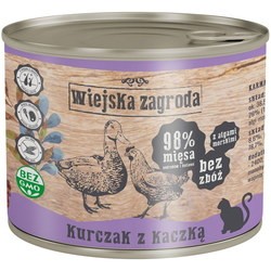 Корм для кошек Wiejska Zagroda Adult Cat Canned Duck 200 g