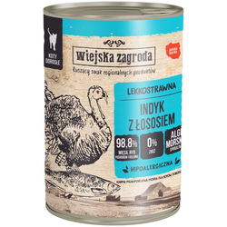 Корм для кошек Wiejska Zagroda Adult Canned Turkey with Salmon 400 g