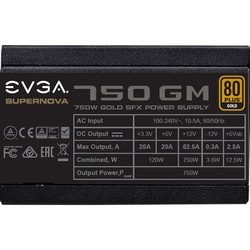 Блоки питания EVGA 750 GM