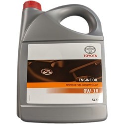 Моторные масла Toyota Advanced Fuel Economy Select 0W-16 5L