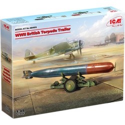 Сборные модели (моделирование) ICM WWII British Torpedo Trailer (1:48)