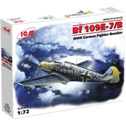 Сборные модели (моделирование) ICM Messerschmitt Bf 109E-7/B (1:72)