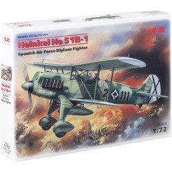 Сборные модели (моделирование) ICM Heinkel He 51B-1 (1:72)