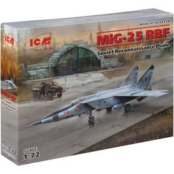 Сборные модели (моделирование) ICM MiG-25 RBF (1:72)