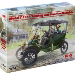 Сборные модели (моделирование) ICM Model T 1911 Touring with American Motorists (1:24)