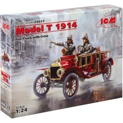 Сборные модели (моделирование) ICM Model T 1914 Fire Truck with Crew (1:24)