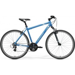 Велосипеды Merida Crossway 10-V 2023 frame S/M (синий)