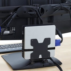 Подставки и крепления Ergotron DS100 Dual-Monitor Desk Stand Horizontal
