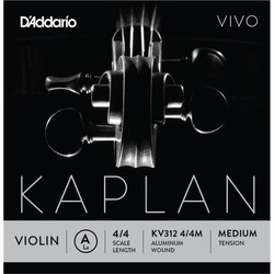 Струны DAddario Kaplan Vivo Violin A String 4/4 Medium