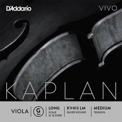 Струны DAddario Kaplan Vivo Viola G String Long Scale Medium