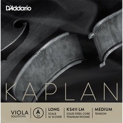 Струны DAddario Kaplan Solutions Viola A String Long Scale Medium