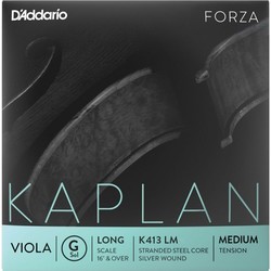Струны DAddario Kaplan Forza Viola G String Long Scale Medium