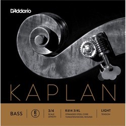 Струны DAddario Kaplan Double Bass E String 3/4 Light