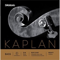 Струны DAddario Kaplan Double Bass C (Extended E) String 3/4 Heavy