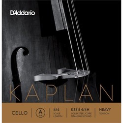 Струны DAddario Kaplan Cello A String 4/4 Heavy