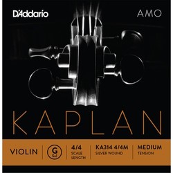 Струны DAddario Kaplan Amo Violin G String 4/4 Medium