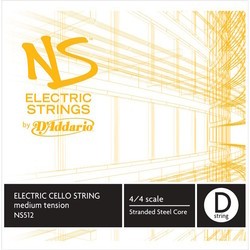 Струны DAddario NS Electric Cello D String 4/4 Medium