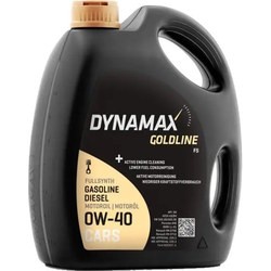 Моторные масла Dynamax Goldline FS 0W-40 4L