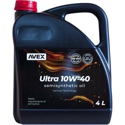 Моторные масла AVEX Ultra 10W-40 4L