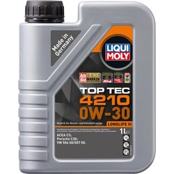 Моторные масла Liqui Moly Top Tec 4210 0W-30 1L