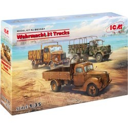 Сборные модели (моделирование) ICM Wehrmacht 3t Trucks (1:35)