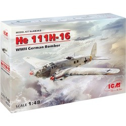 Сборные модели (моделирование) ICM He 111H-16 (1:48)