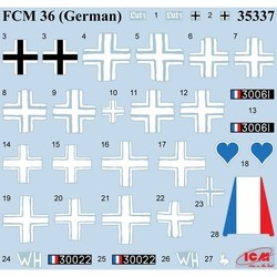 Сборные модели (моделирование) ICM FCM 36 (1:35) 35337