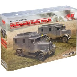 Сборные модели (моделирование) ICM Wehrmacht Radio Trucks (1:35)