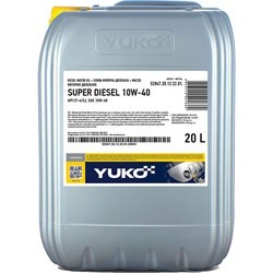 Моторные масла YUKO Super Diesel 10W-40 20L