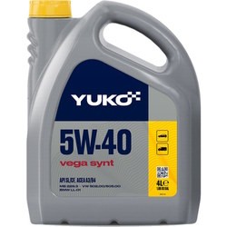 Моторные масла YUKO Vega Synt 5W-40 4L