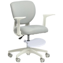 Компьютерные кресла FunDesk Buono with armrests and footrest (серый)