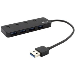 Картридеры и USB-хабы i-Tec USB 3.0 Metal HUB 4 Port with individual On/Off Switches