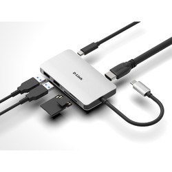 Картридеры и USB-хабы D-Link DUB-M610