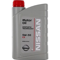 Моторные масла Nissan Motor Oil 5W-30 C3 1L