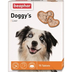 Корм для собак Beaphar Doggy's Liver 75 tablets 75&nbsp;шт