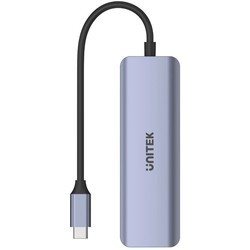 Картридеры и USB-хабы Unitek uHUB Q4 Next 4 Ports USB-C Hub