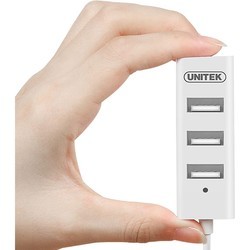 Картридеры и USB-хабы Unitek 4 Ports USB 2.0 Hub
