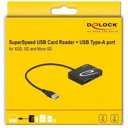 Картридеры и USB-хабы Delock 91756