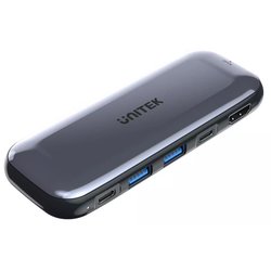 Картридеры и USB-хабы Unitek uHUB H6 Storage 6-in-1 USB-C M.2 SSD Storage Hub with 10Gbps Data
