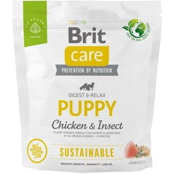 Корм для собак Brit Care Sustainable Puppy Chicken/Insect 1&nbsp;кг