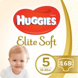 Подгузники (памперсы) Huggies Elite Soft 5 / 168 pcs
