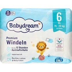 Подгузники (памперсы) Babydream Premium 6 / 32 pcs