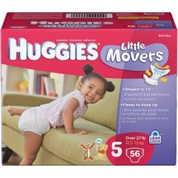Подгузники (памперсы) Huggies Little Movers 5 / 56 pcs