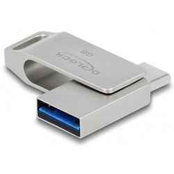 USB-флешки Delock USB 3.2 Gen 1 USB-C + Type-A Memory Stick 128&nbsp;ГБ