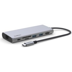 Картридеры и USB-хабы Belkin Connect USB-C 7-in-1 Multiport Adapter