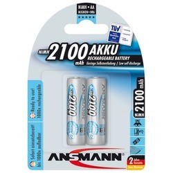 Аккумуляторная батарейка Ansmann maxE 2xAA 2100 mAh