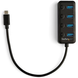 Картридеры и USB-хабы Startech.com HB30C4AIB
